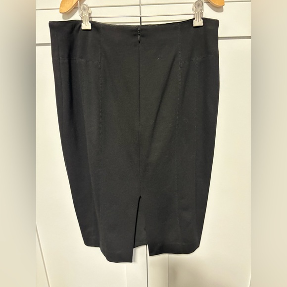 White House Black market Ponte blazer and pencil skirt GUC size 12 and 10 skirt - Picture 10 of 10